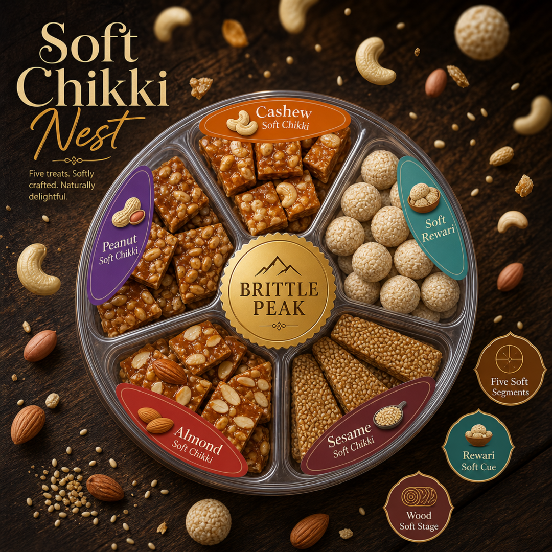 Brittle Peak Chikki Gift Tray