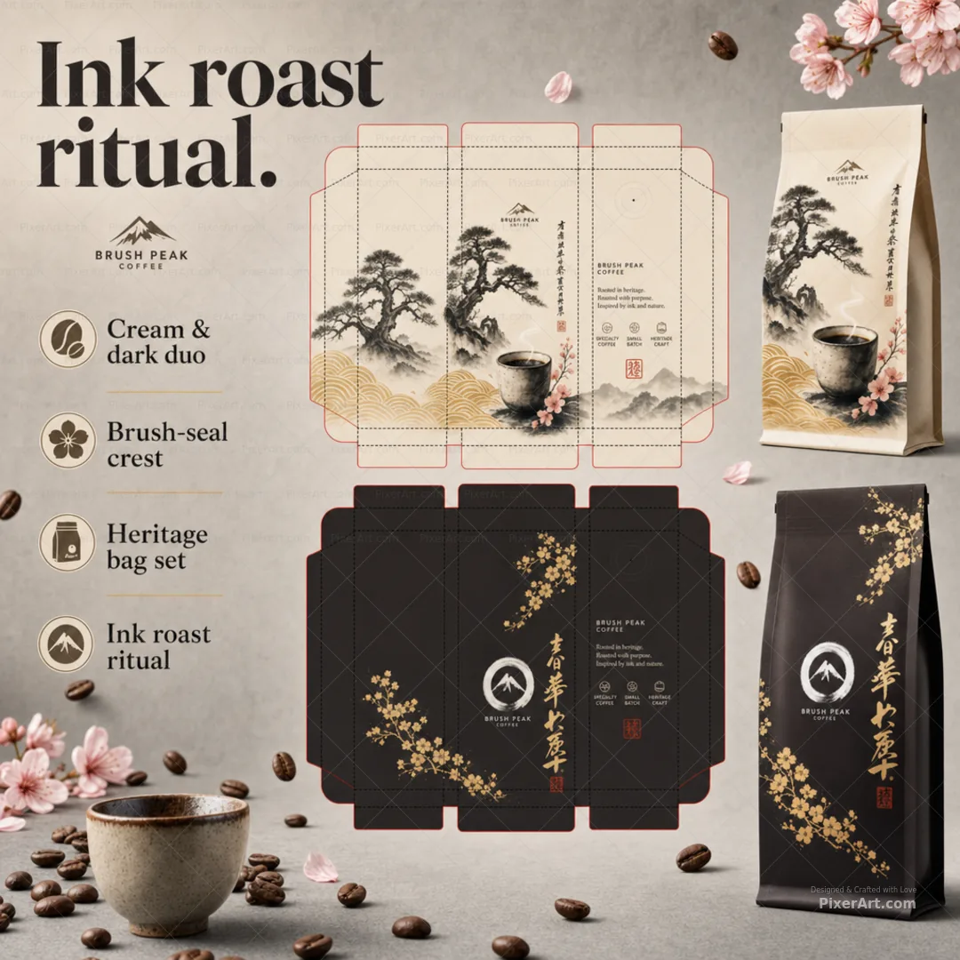 Brush Peak Heritage Coffee Duo