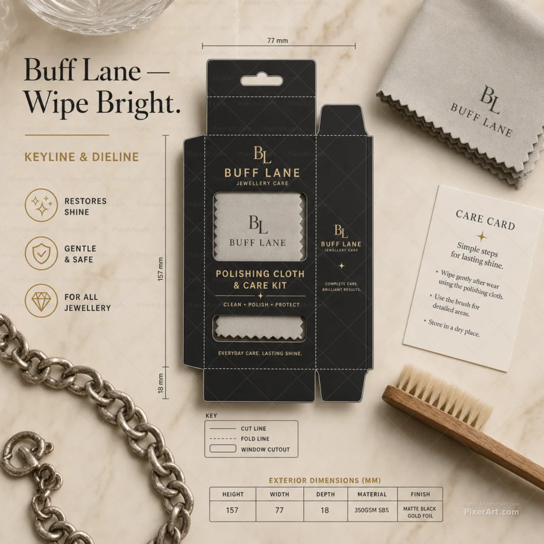 Buff Lane Polishing Cloth Kit