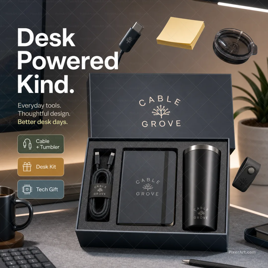 Cable Grove Desk Gadget Gift Kit
