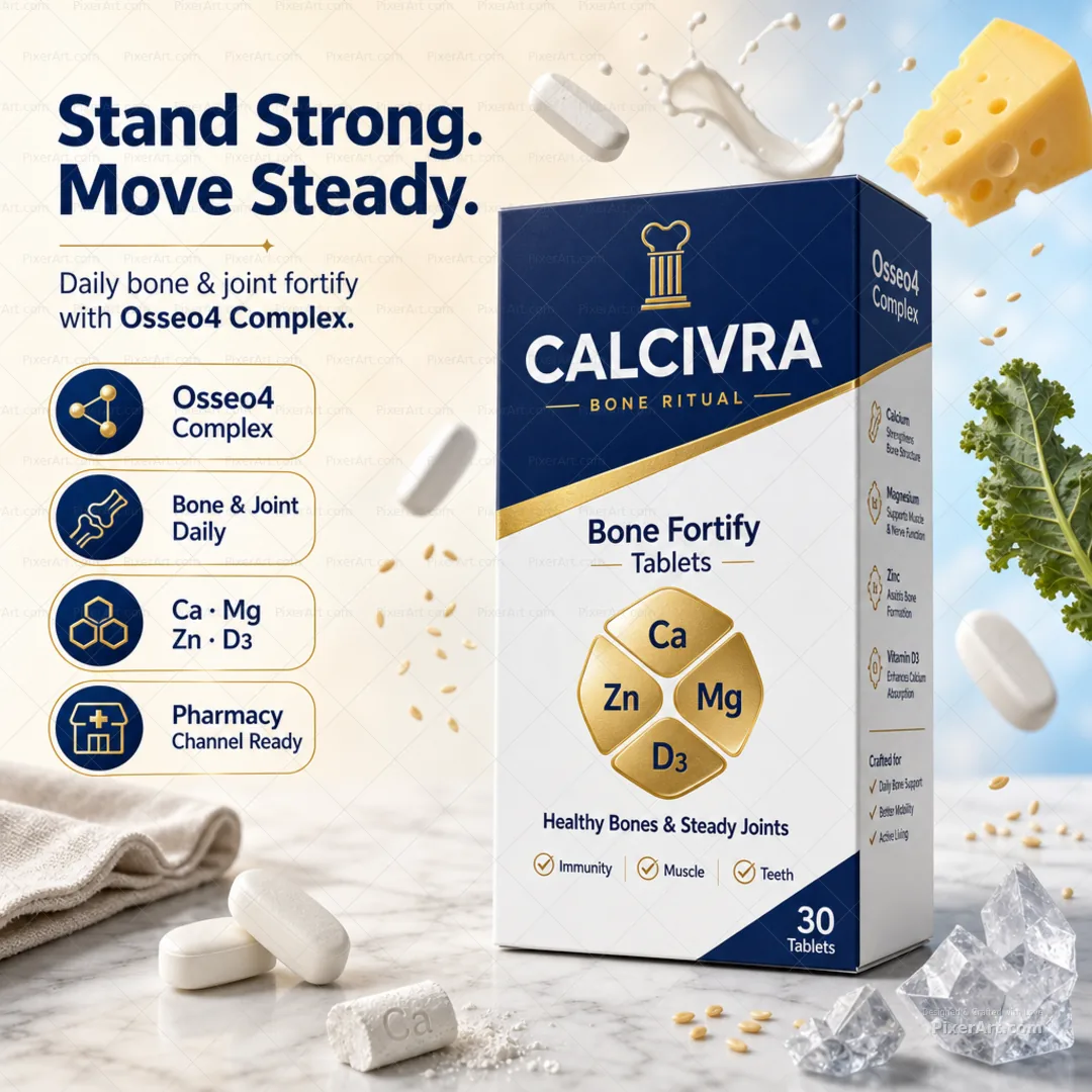 Calcivra Bone Fortify Tablets