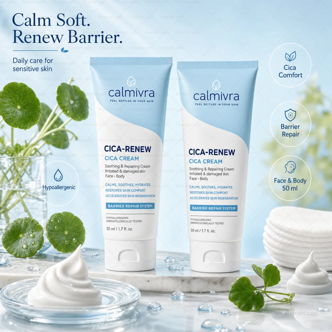 Calmivra CicaRenew CICA Cream Tubes