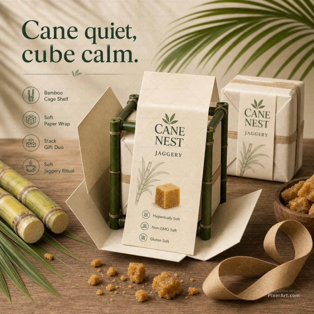 Cane Nest Bamboo Jaggery Cage