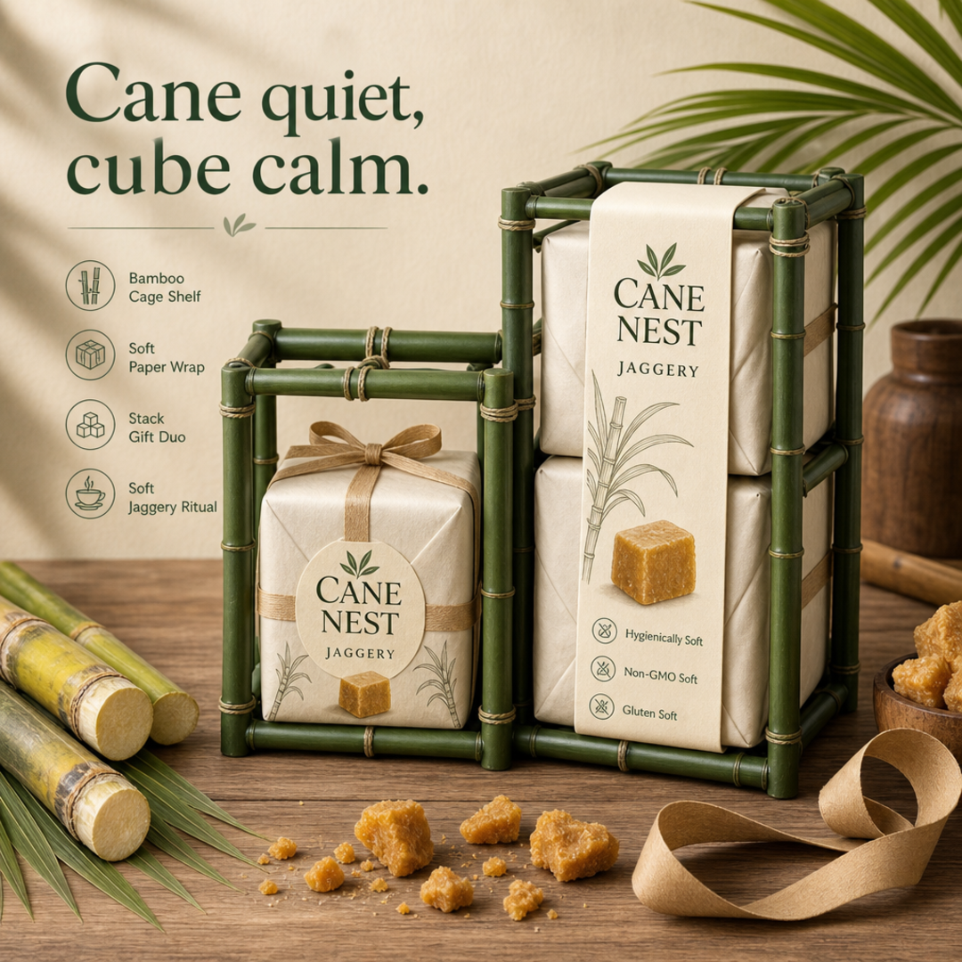 Cane Nest Bamboo Jaggery Cage