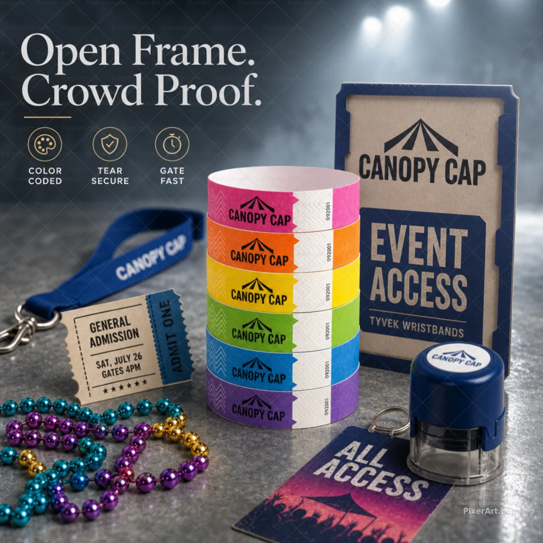 Open frame mockup