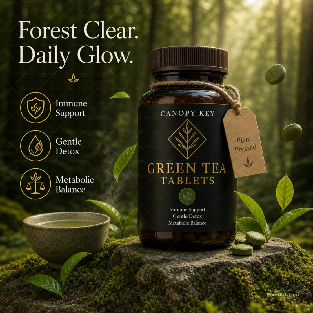 Canopy Key Green Tea Tablets