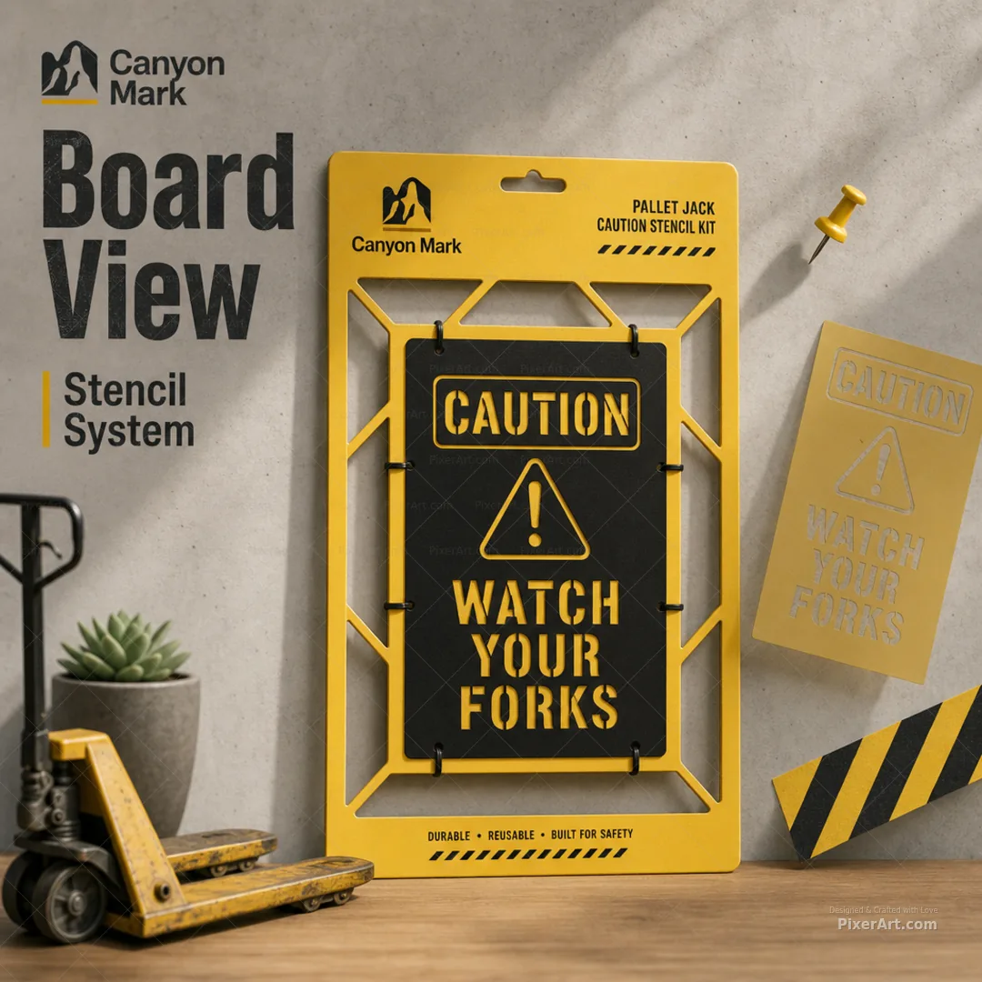 Open frame mockup