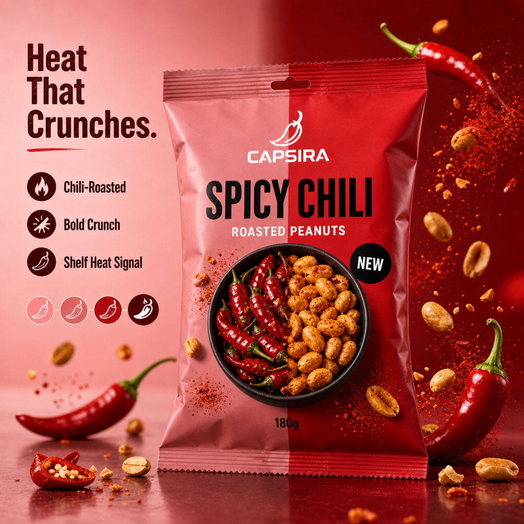 Capsira Spicy Chili Roasted Peanuts