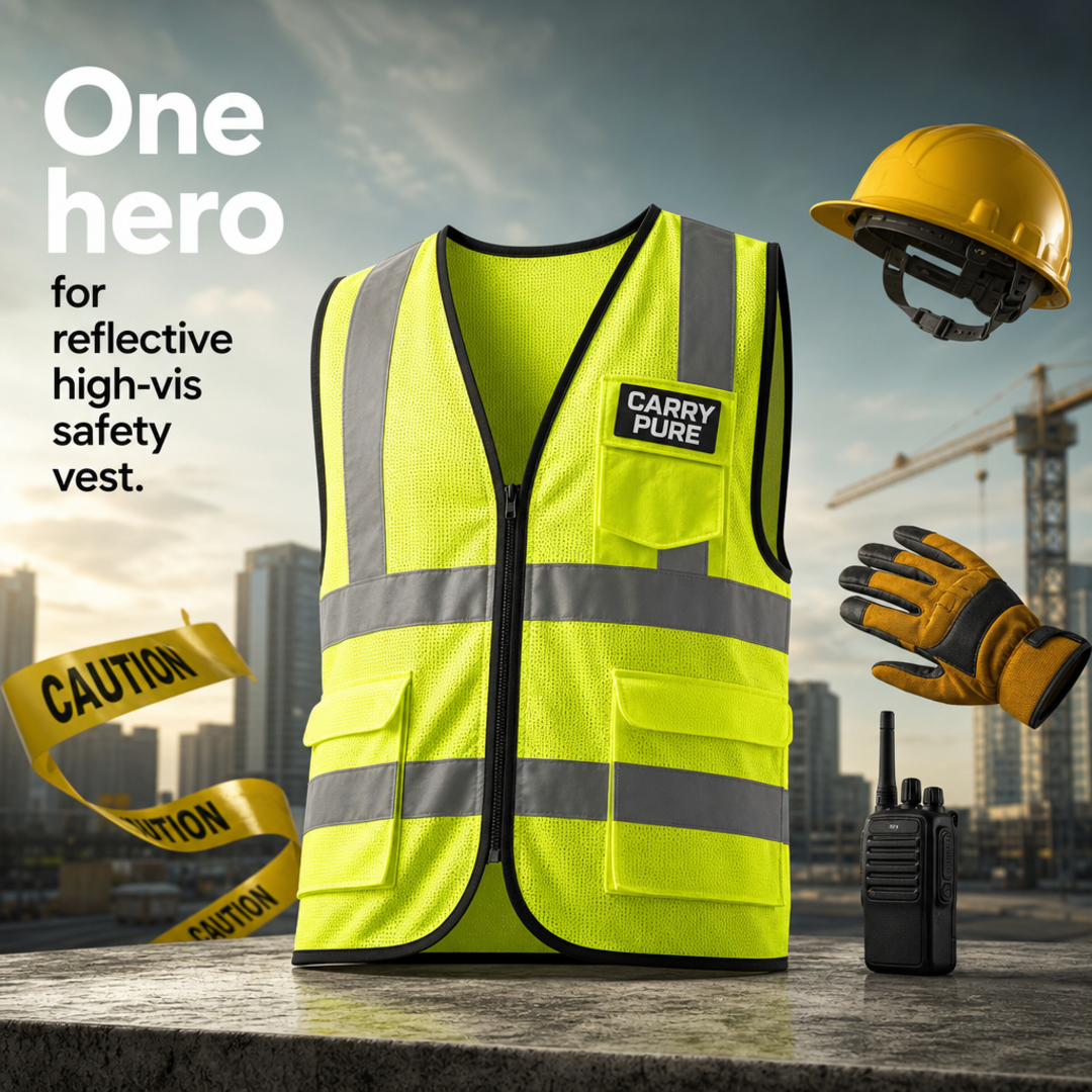 Carry Pure Reflective high-vis safety vest