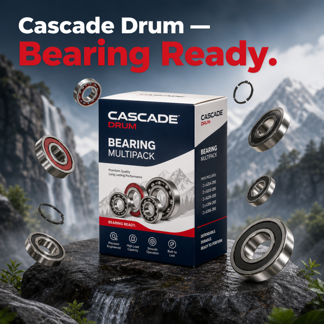 Cascade Drum Bearing Multipack Retail Carton