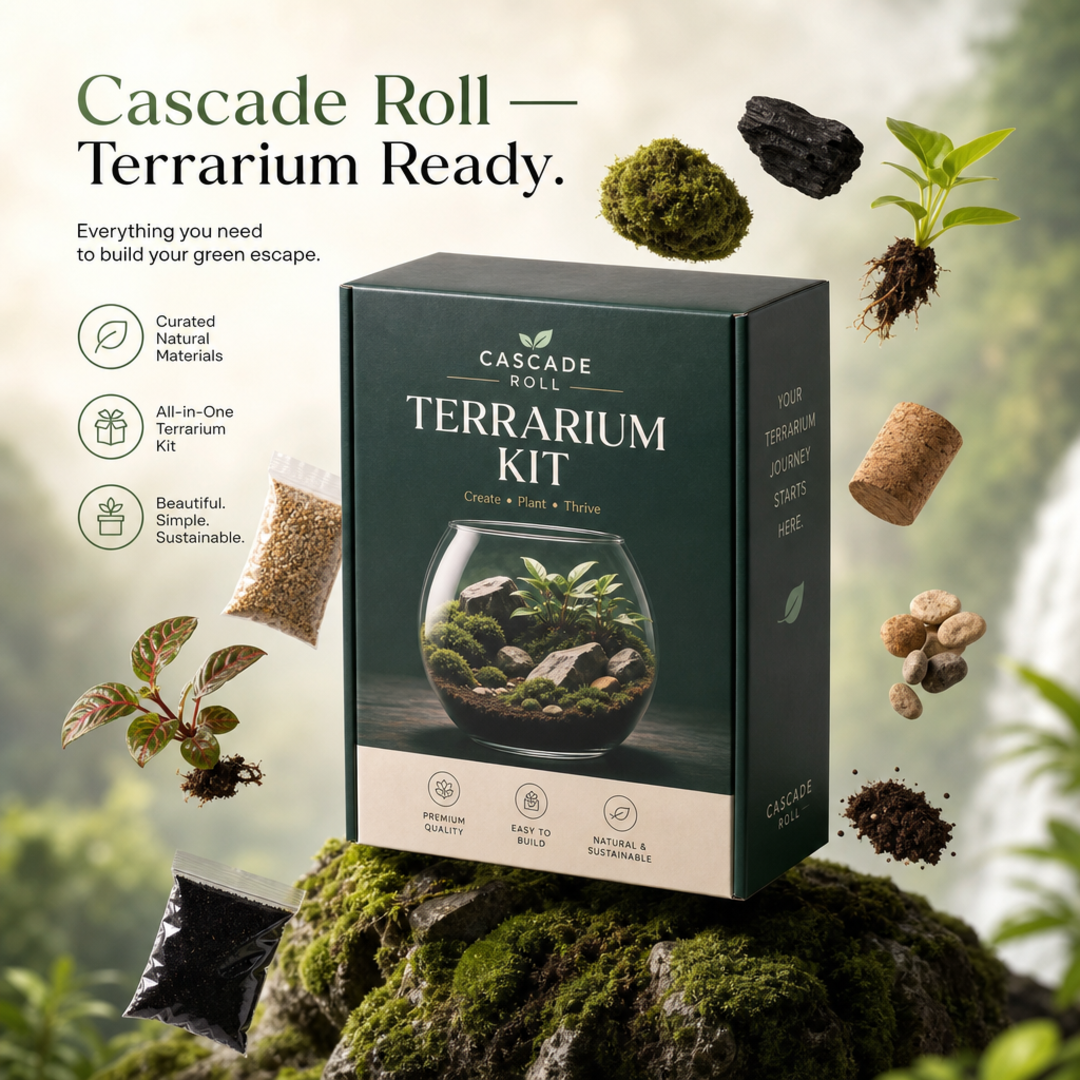 Cascade Roll Terrarium Kit Rigid Box