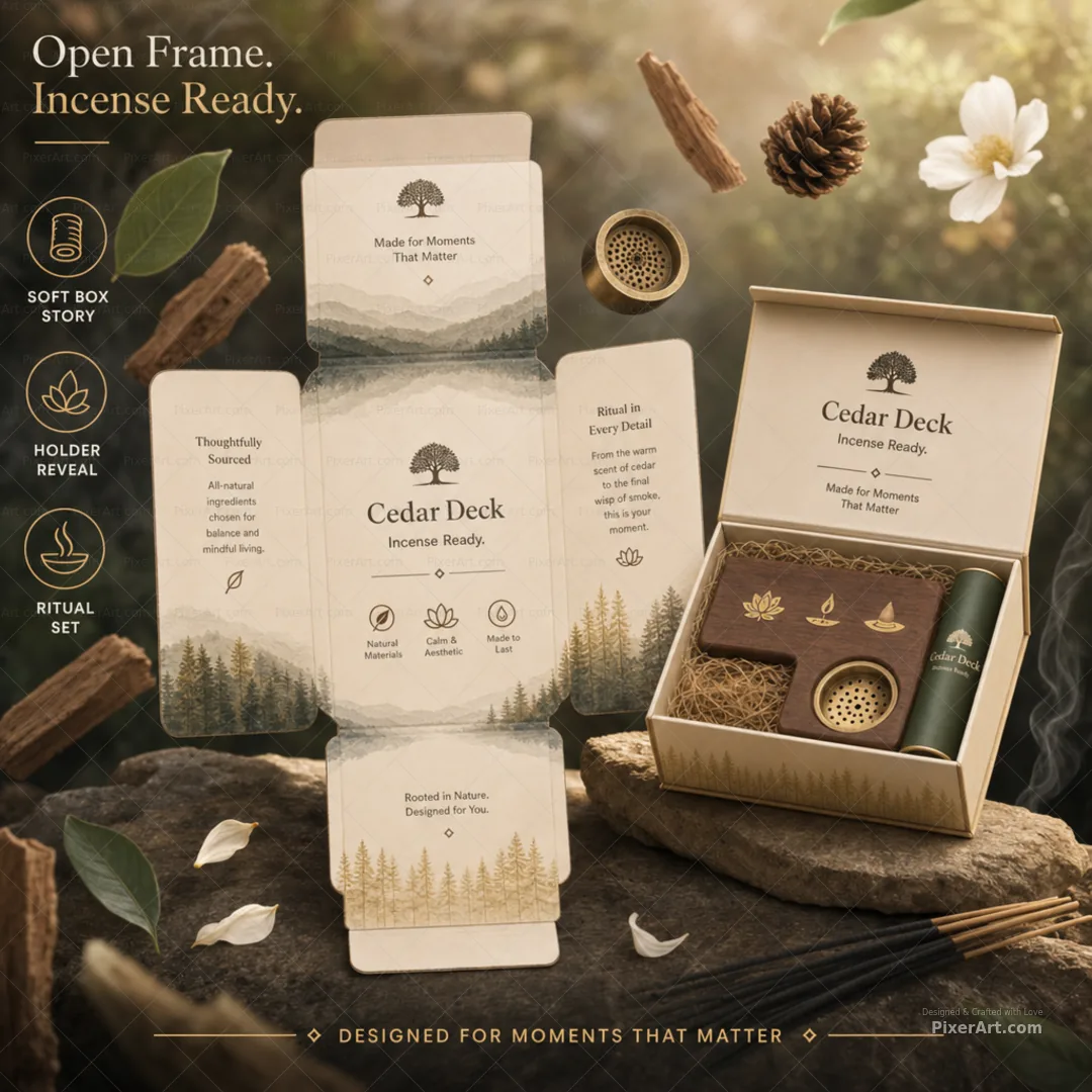 Open frame mockup
