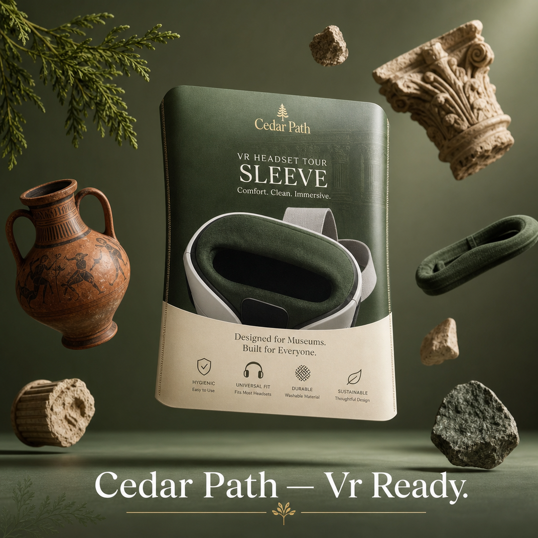 Cedar Path Vr Headset Tour Sleeve