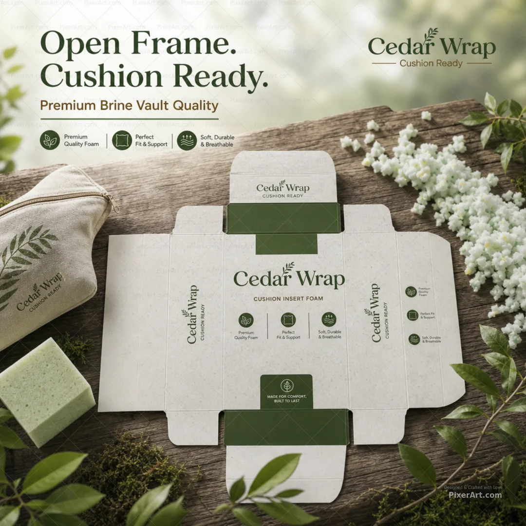 Open frame mockup