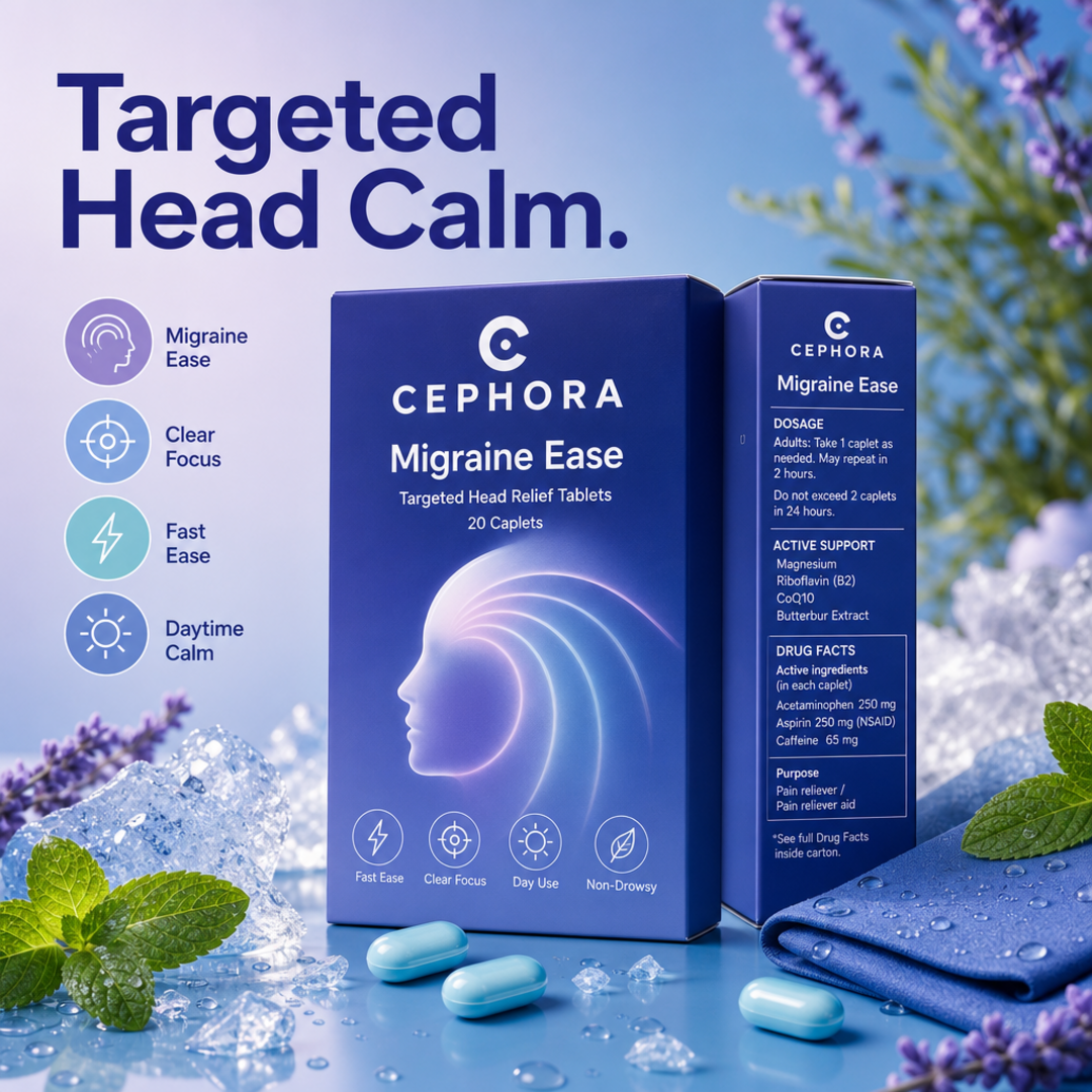 Cephora Migraine Ease Carton
