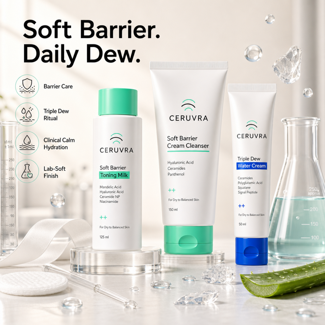 Ceruvra Soft Barrier Hydration Trio