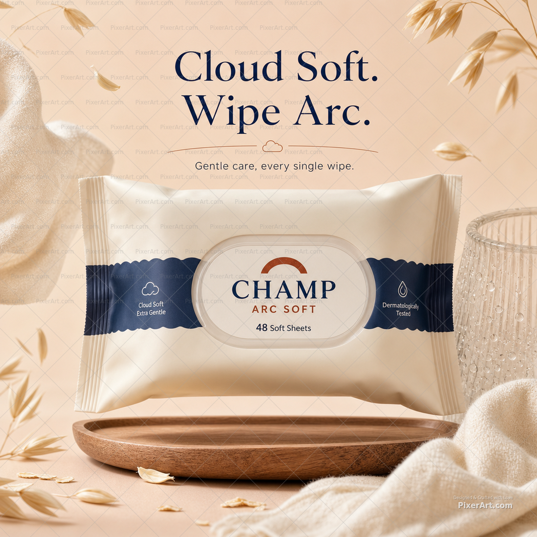 CHAMP Arc Cloud Wipes