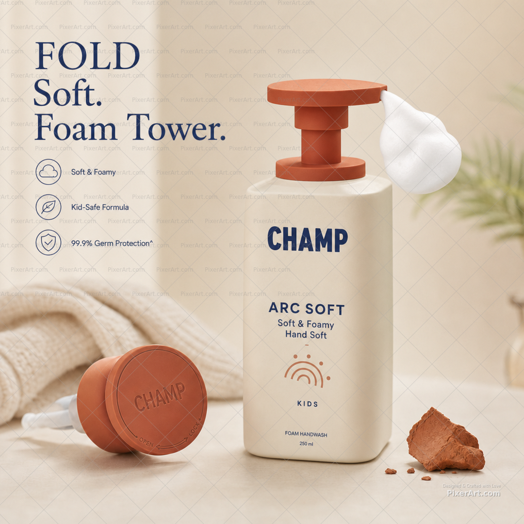 CHAMP Arc Foam Tower