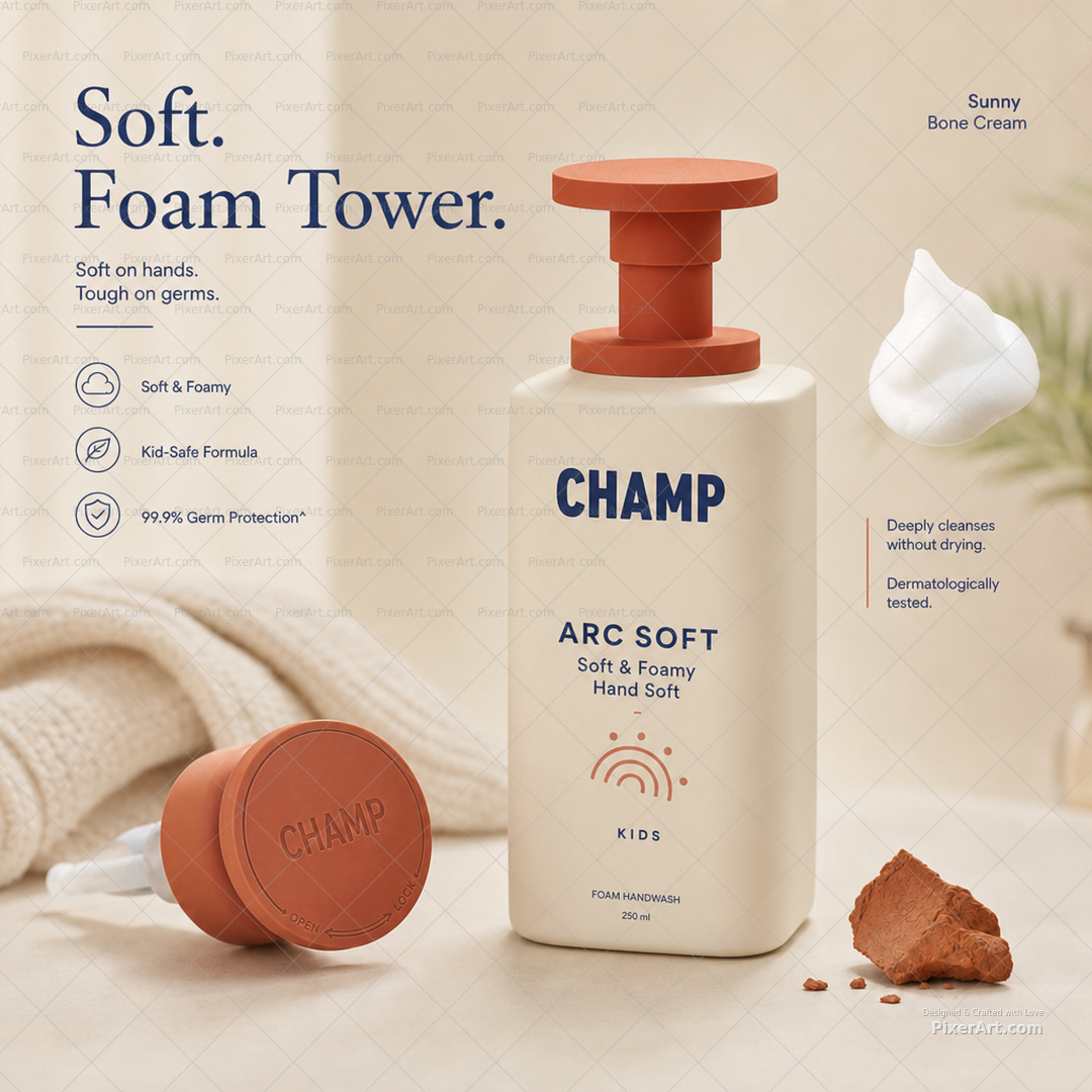 CHAMP Arc Foam Tower
