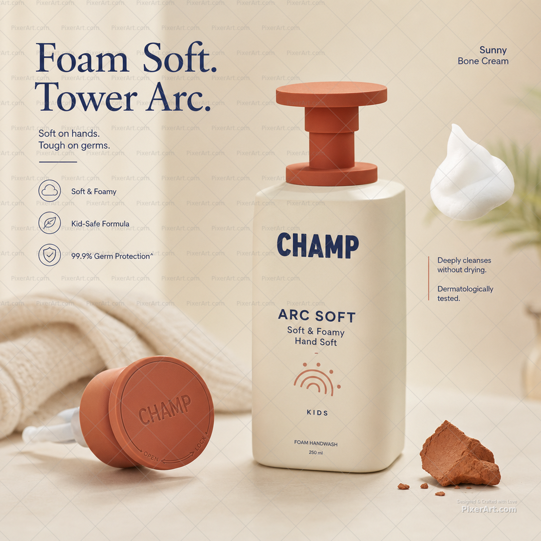 CHAMP Arc Foam Tower