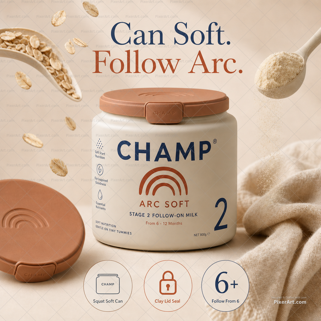 CHAMP Arc Follow Can