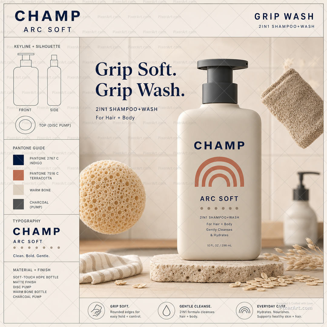 CHAMP Arc Grip Wash