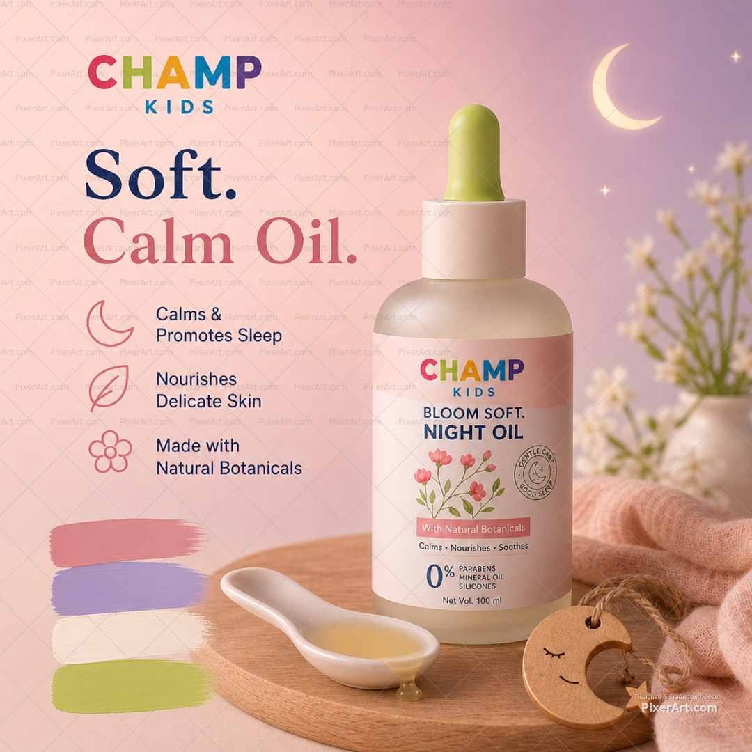 CHAMP Bloom Calm Oil