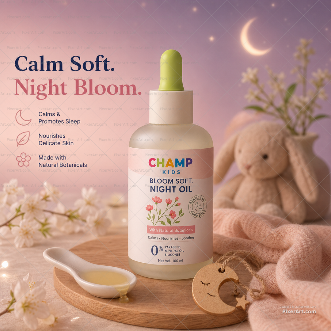 CHAMP Bloom Calm Oil