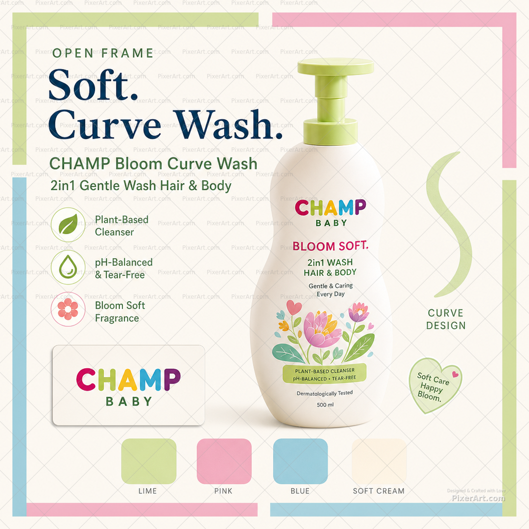 CHAMP Bloom Curve Wash