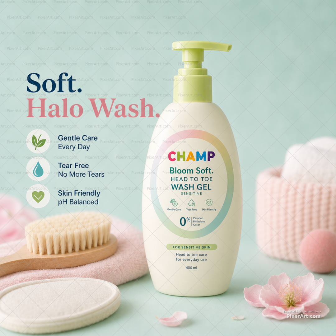 CHAMP Bloom Halo Wash
