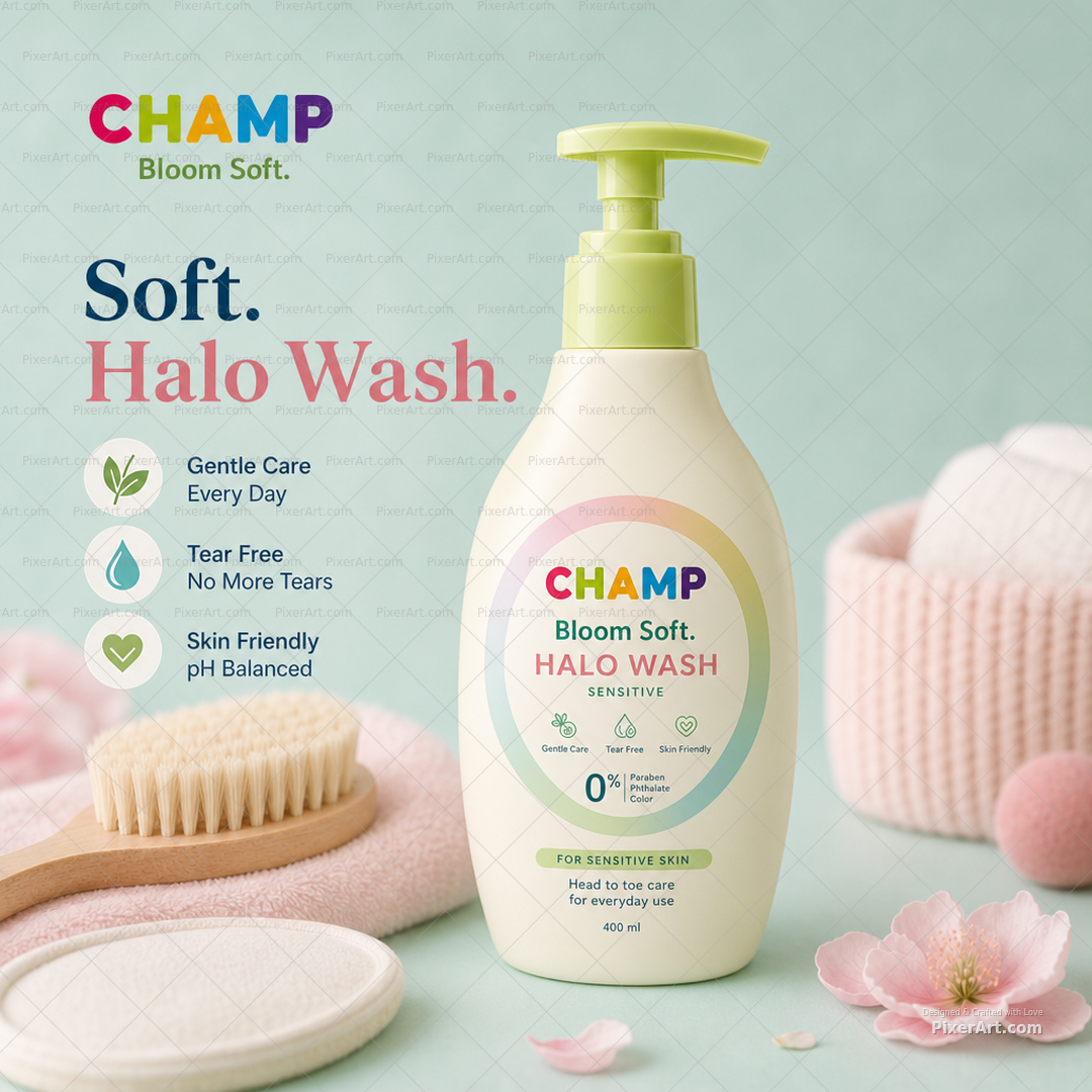 CHAMP Bloom Halo Wash