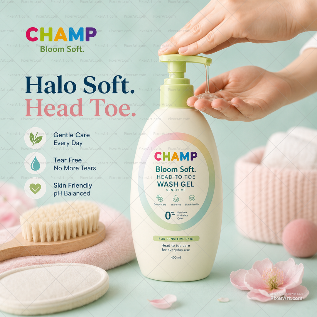 CHAMP Bloom Halo Wash