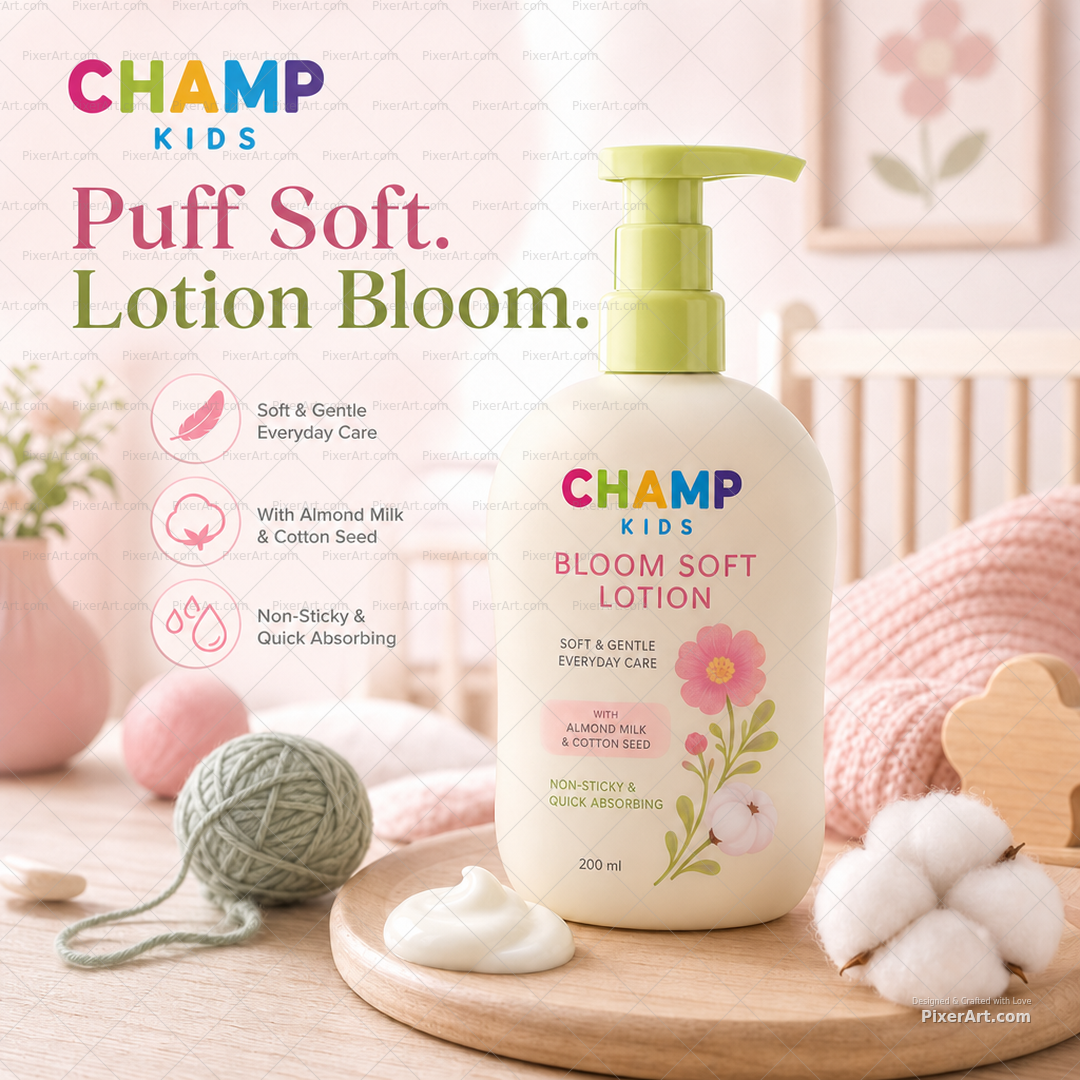 CHAMP Bloom Puff Lotion
