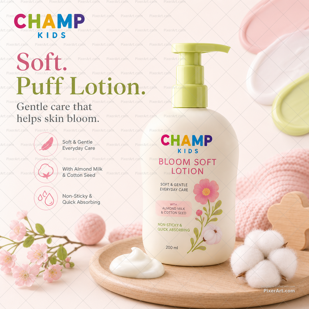 CHAMP Bloom Puff Lotion