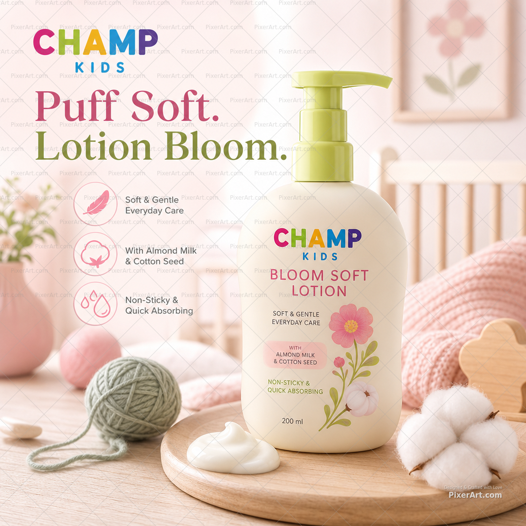 CHAMP Bloom Puff Lotion
