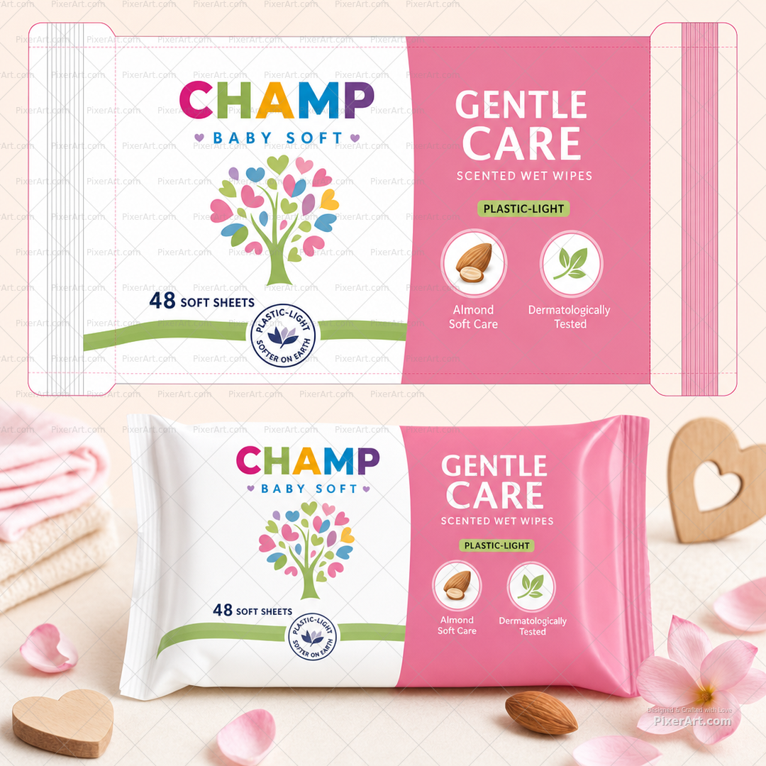 CHAMP Gentle Care Wipes
