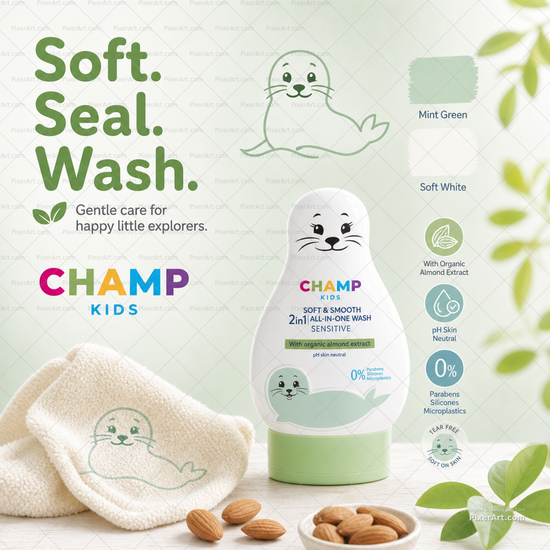 CHAMP Kids All-in-One Wash