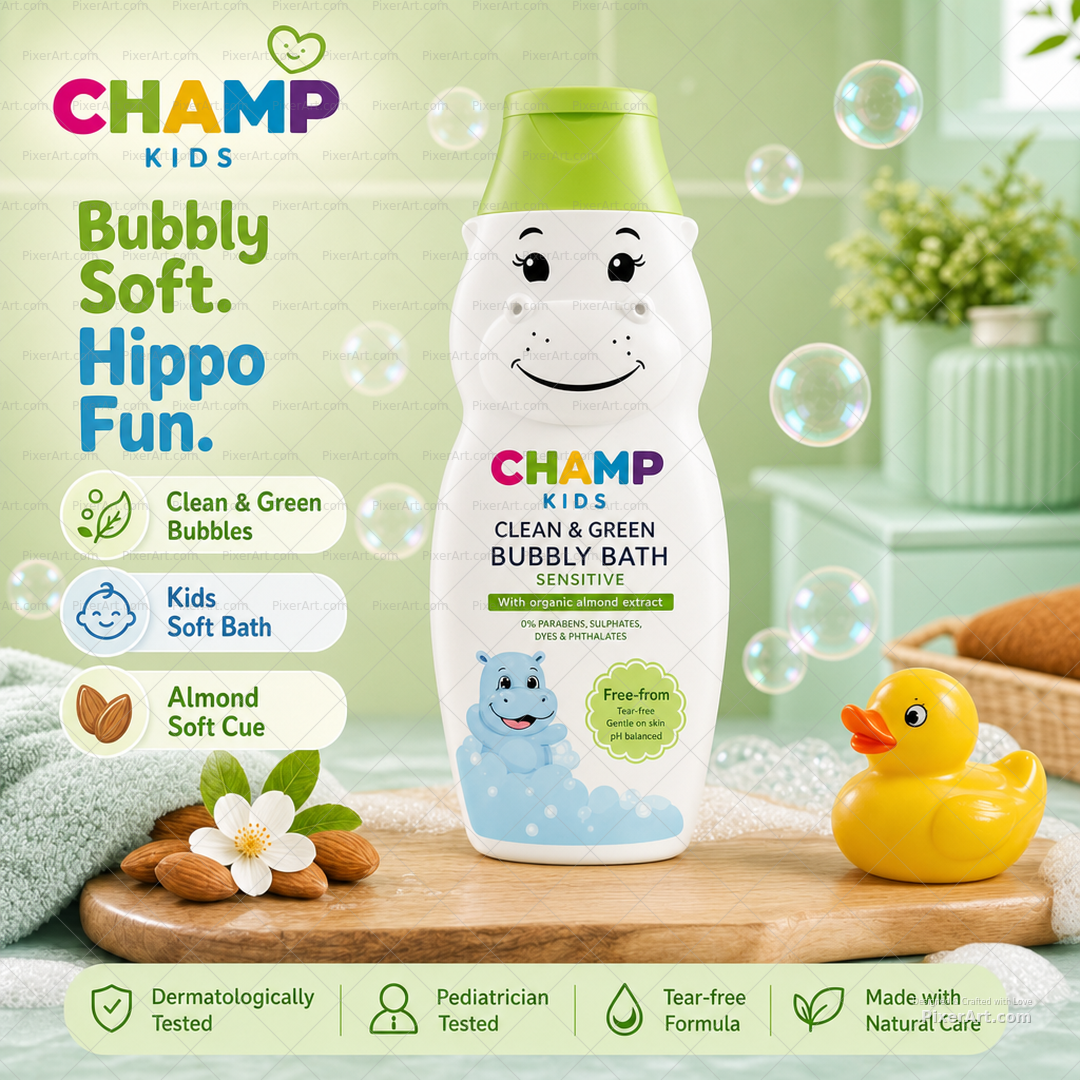 CHAMP Kids Bubbly Bath