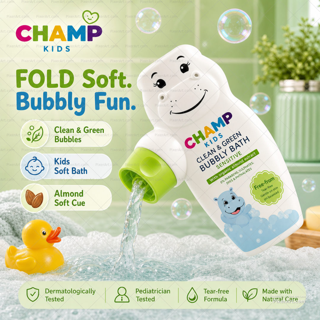 CHAMP Kids Bubbly Bath