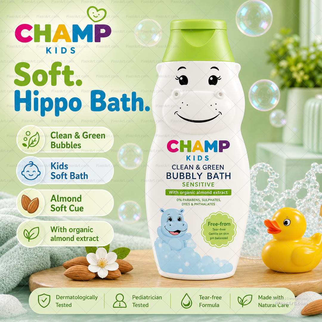 CHAMP Kids Bubbly Bath