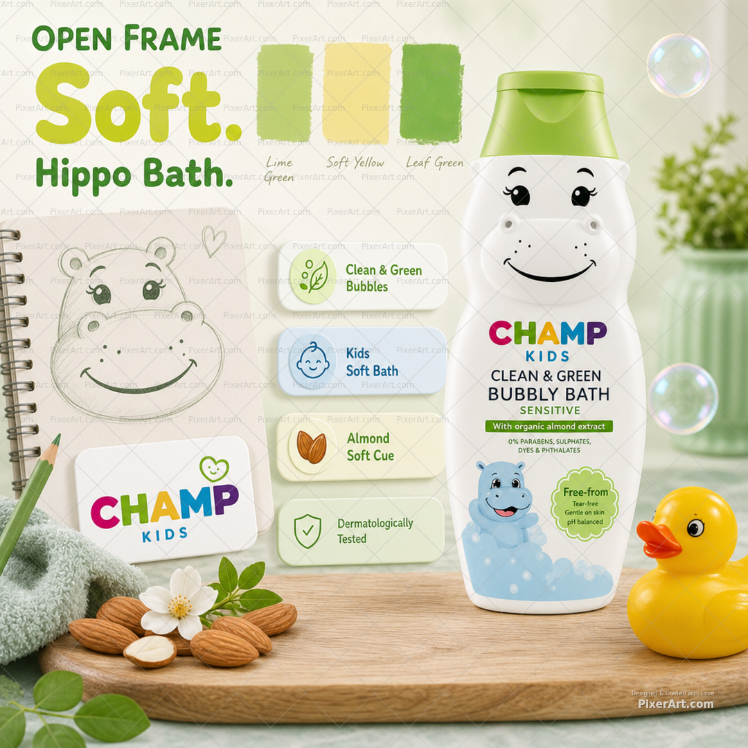 CHAMP Kids Bubbly Bath