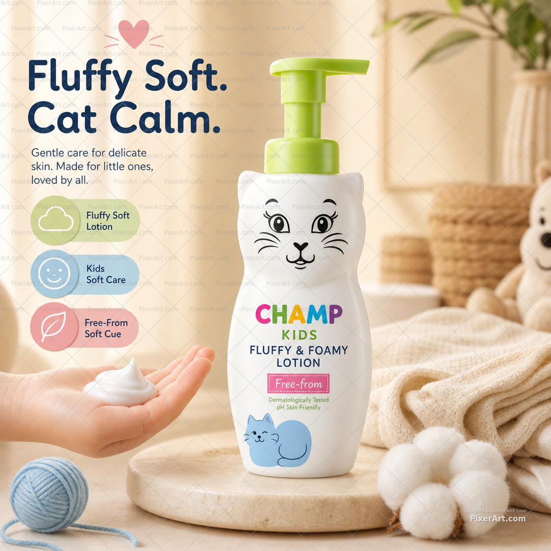 CHAMP Kids Fluffy Lotion