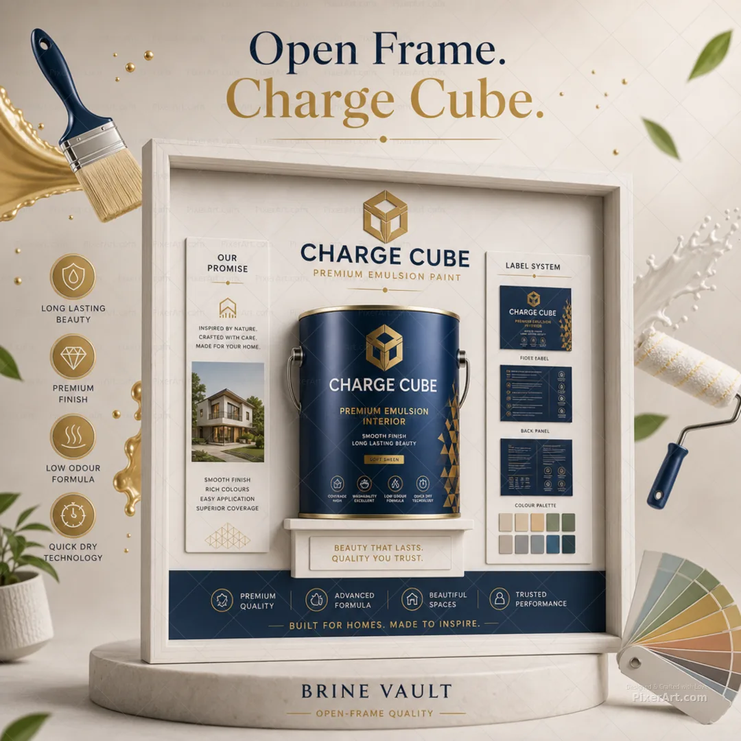 Open frame mockup