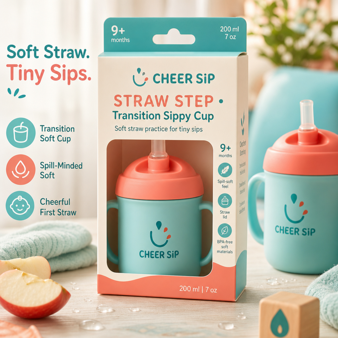 Cheer Sip Straw Cup