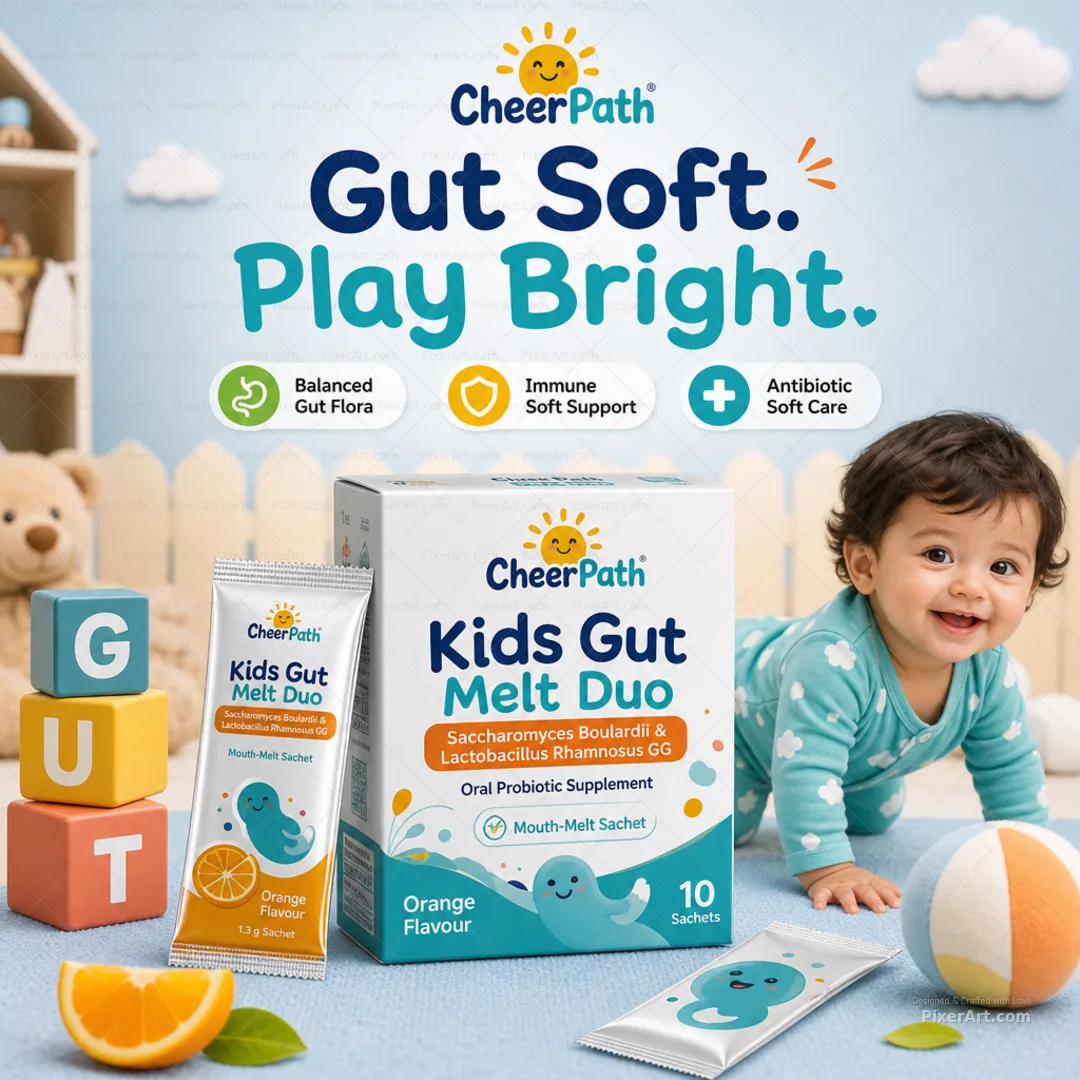 CheerPath Kids Gut Melt Duo