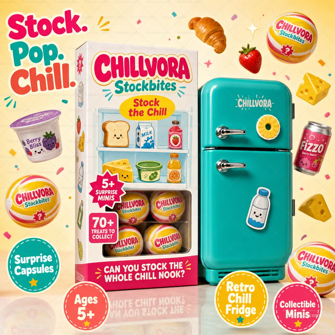 Chillvora Stockbites Fridge Set
