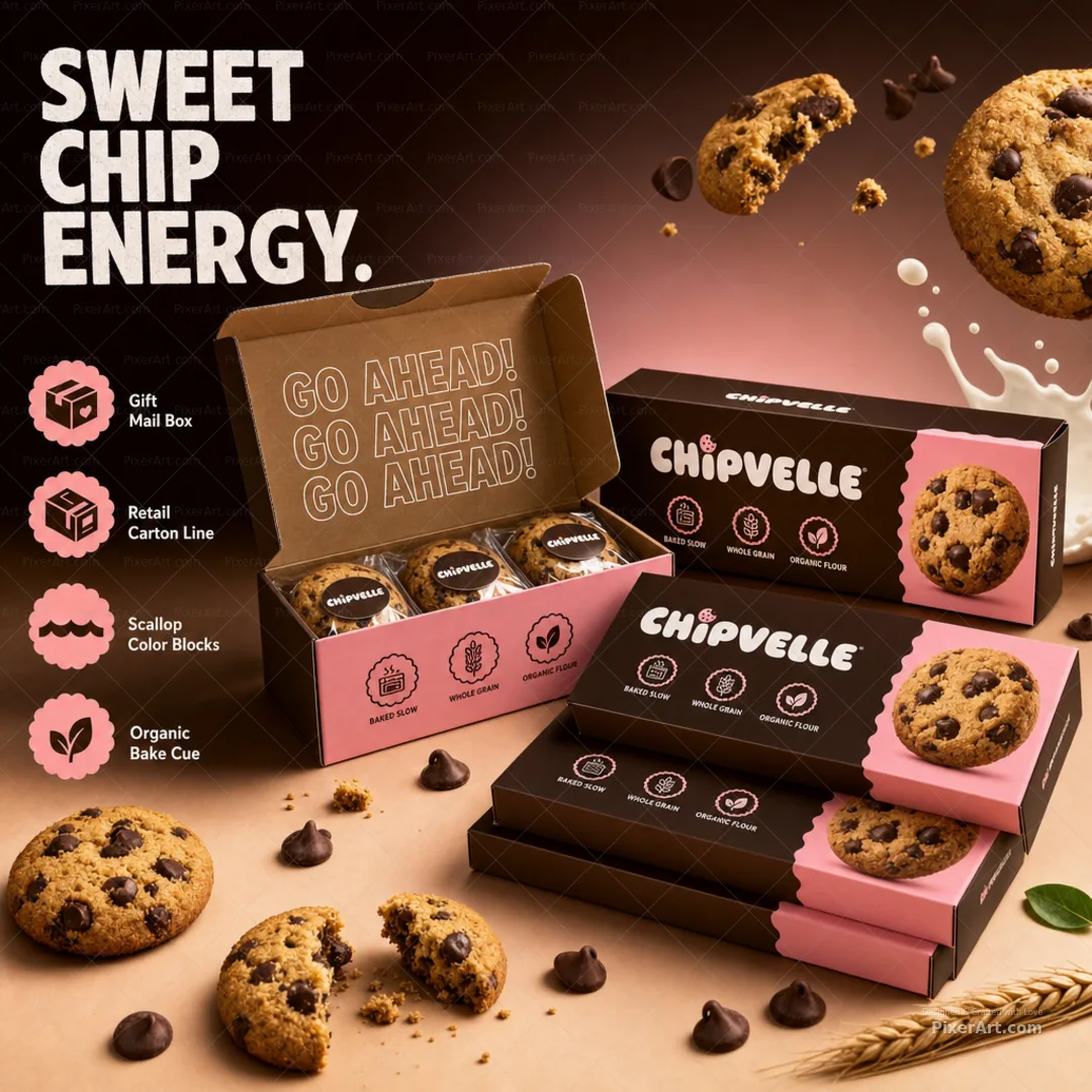 Chipvelle Chocolate Chip Gift & Retail Suite