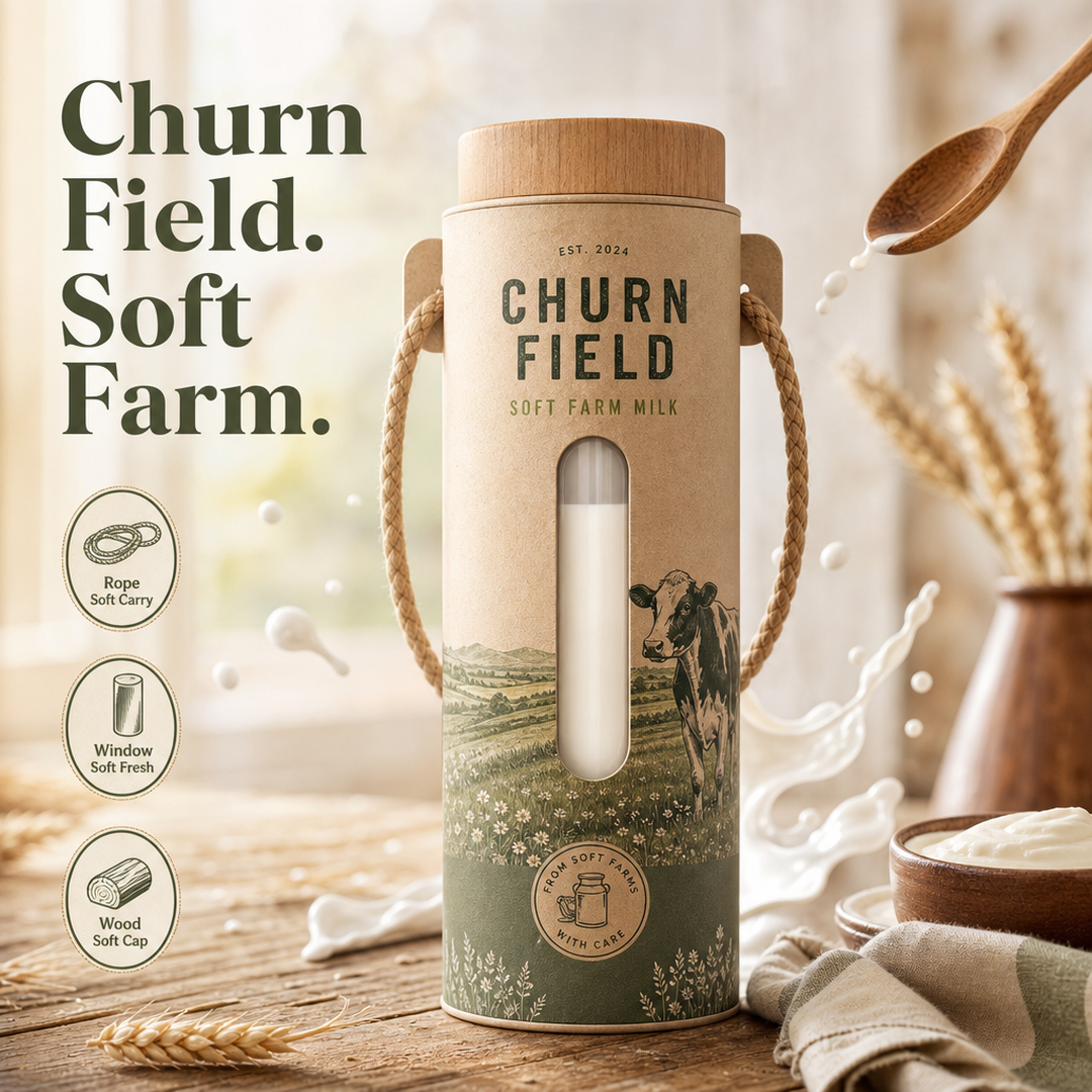 Churn Field Soft Farm Milk