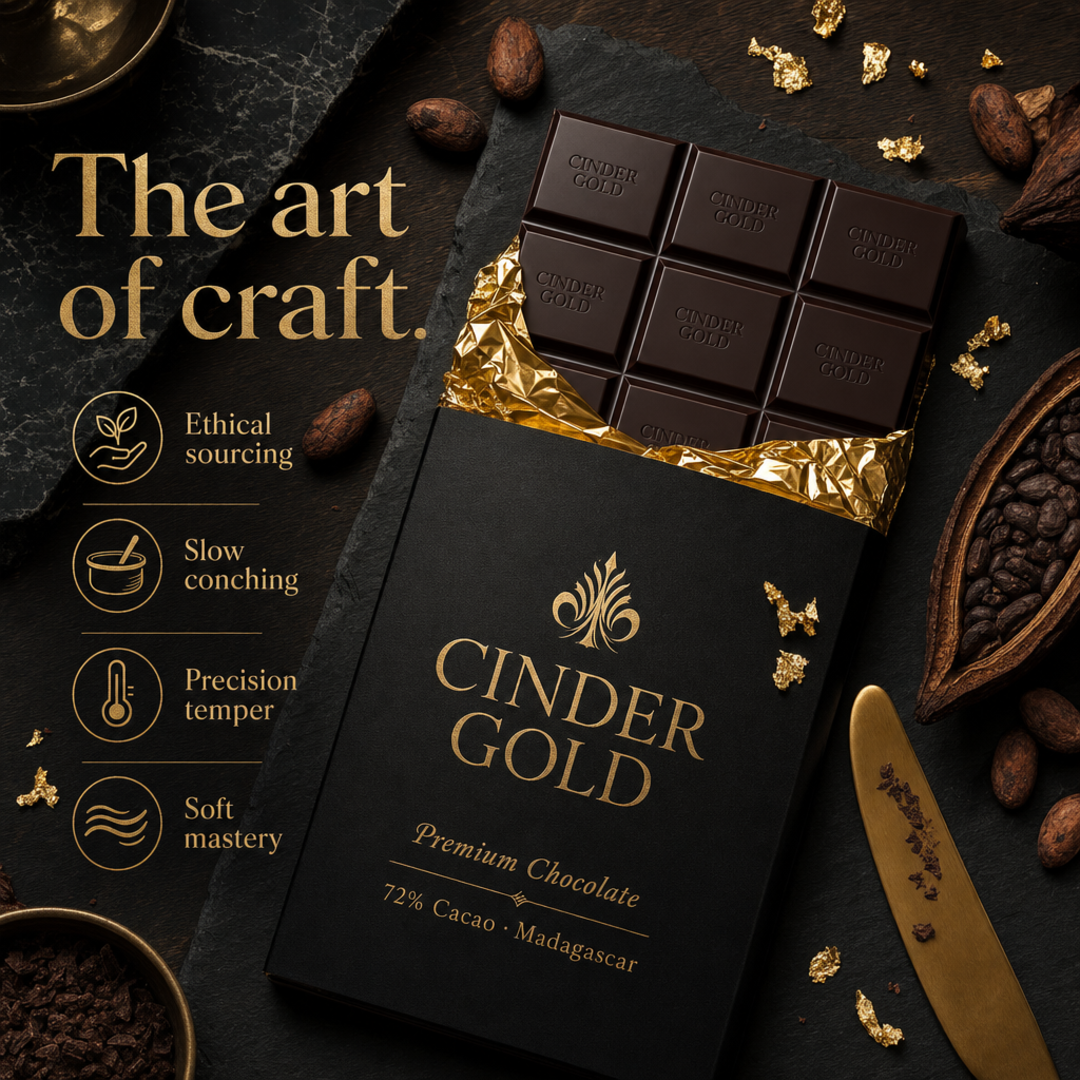 Cinder Gold Madagascar Dark Bar