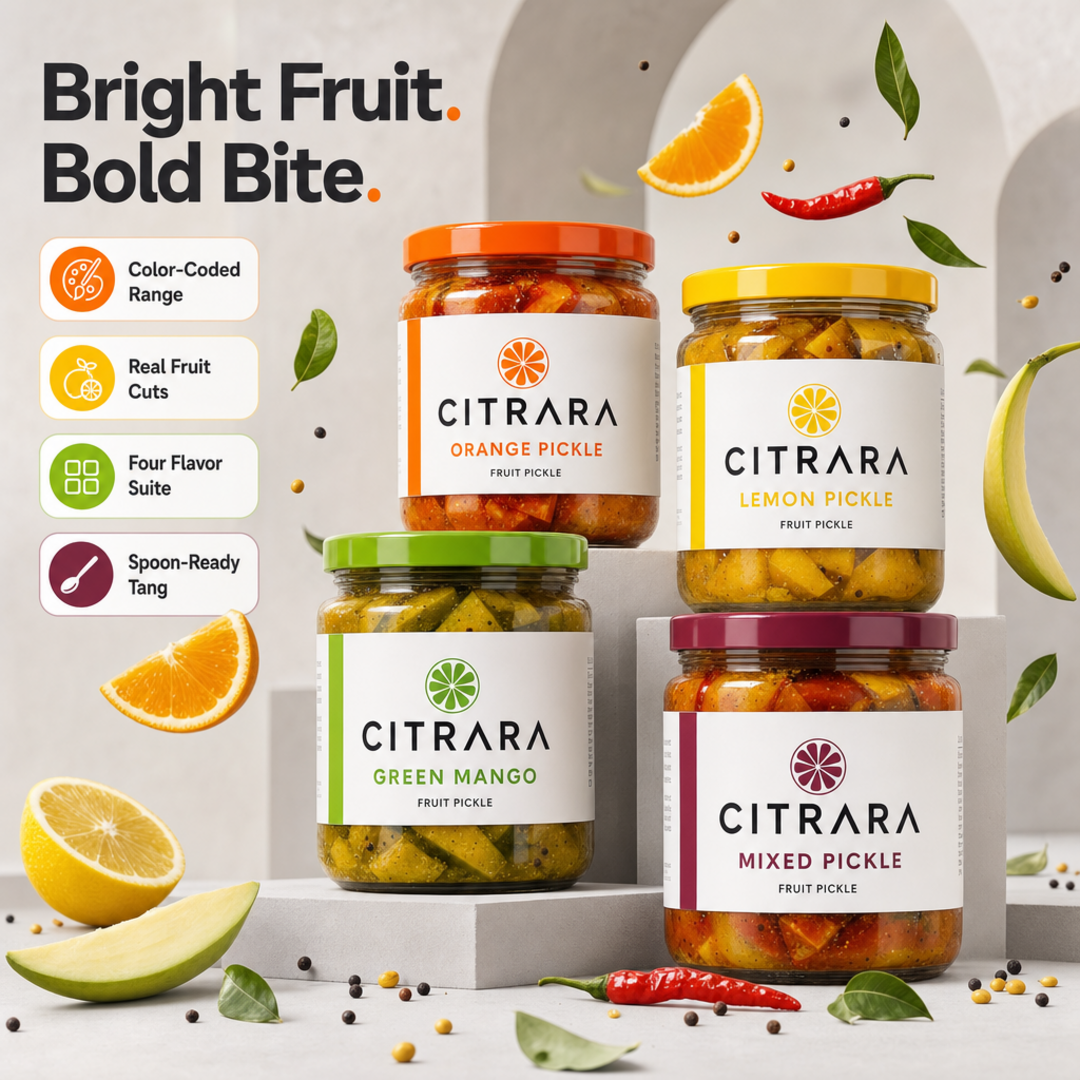 Citrara Fruit Pickle Range